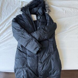 Women's Black Puffer Coat